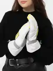 Лимонный горнолыжные перчатки, теплые зимние, болоньевые унисекс