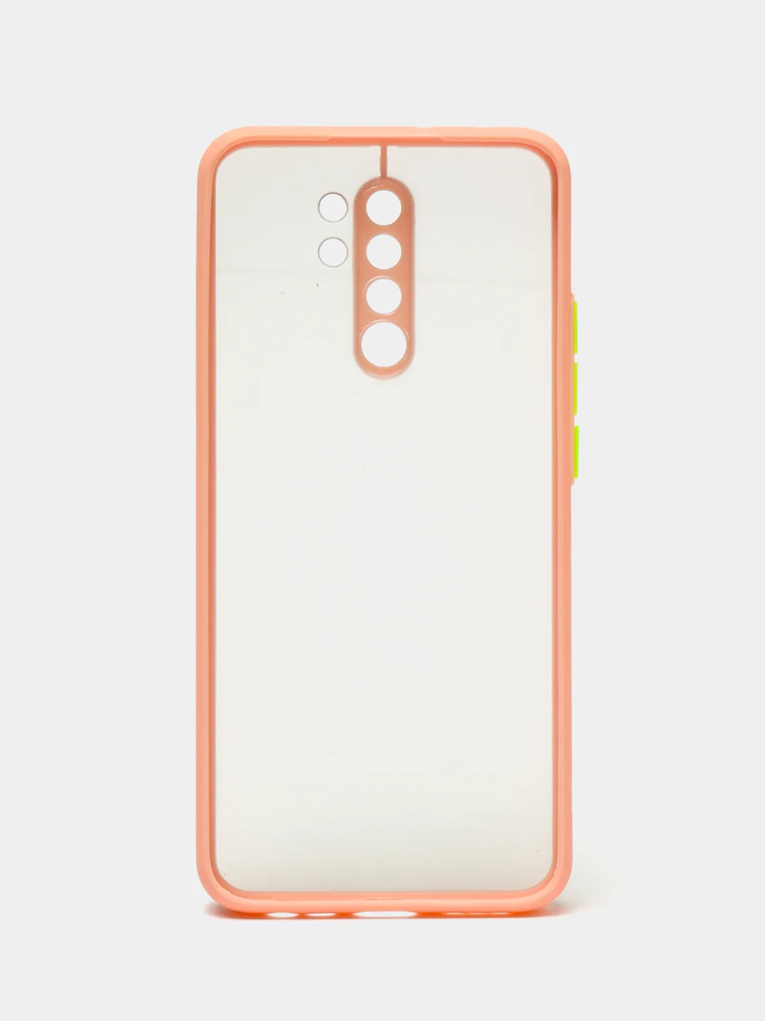 Конфетный чехол Xiaomi Redmi 9 (Сяоми Редми 9) пластиковый матовый с цветными кнопками