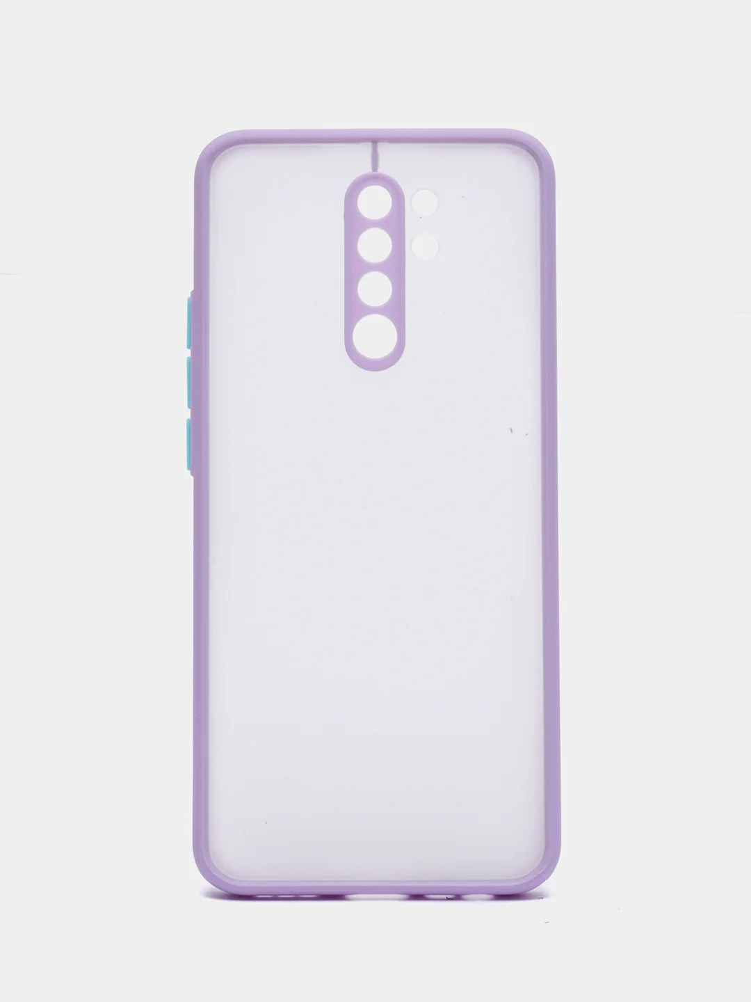Лавандовый чехол Xiaomi Redmi 9 (Сяоми Редми 9) пластиковый матовый с цветными кнопками
