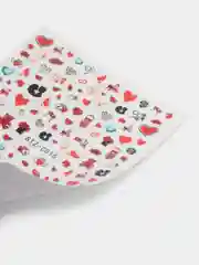 Красный наклейки для маникюра, для дизайна ногтей на любой фон