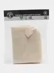Белый коврик для бани