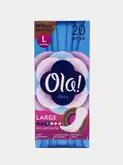 Прокладки женские гигиенические OLA! SILK SENSE DAILY LARGE ежедневные, 20 штук
