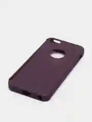 Фиолетовый чехол 360 + защитное стекло на iPhone 5s 6, 7, 8, SE, 20, X, XS, XR, 11, Pro, Max, 12