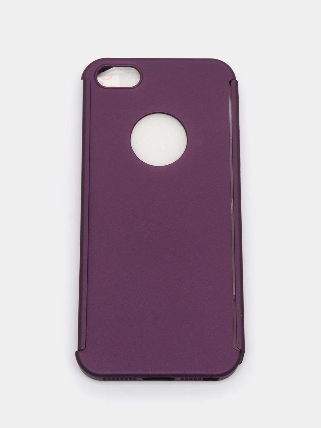 Фиолетовый чехол 360 + защитное стекло на iPhone 5s 6, 7, 8, SE, 20, X, XS, XR, 11, Pro, Max, 12