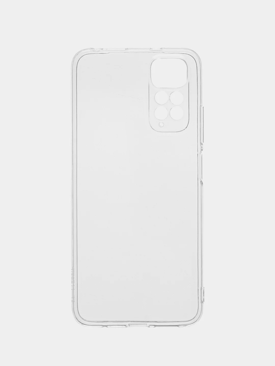 Прозрачный чехол для Xiaomi Redmi Note 11 4G / Note 11S / Note 11 NFC, силиконовый, матовый