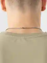 Цепочка со змеиным плетением
