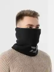 Угольный шарф-труба, флисовый