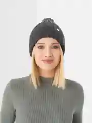 Угольный шапка для девочек  МУЗА на флисовом подкладе