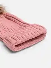 Бордовый женская шапка, с отстегивающимся помпоном