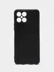 Черный чехол Honor X8 4G (Хонор Х8 4Г), силиконовый, цветной, матовый