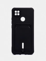 Чехол Xiaomi Redmi 10A / 9C, Сяоми Редми 10А / 9С, с карманом для карты, силиконовый