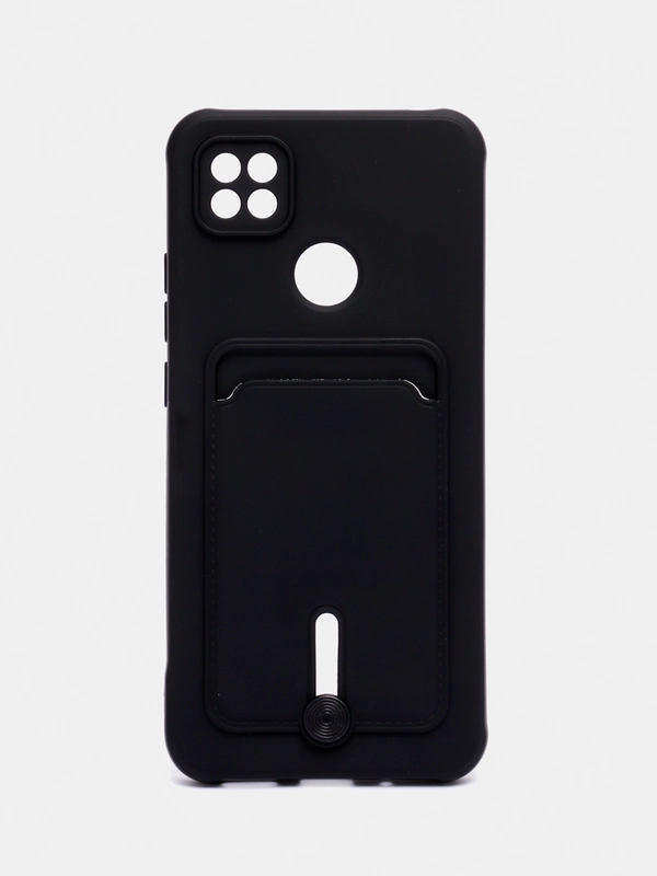 Чехол Xiaomi Redmi 10A / 9C, Сяоми Редми 10А / 9С, с карманом для карты, силиконовый