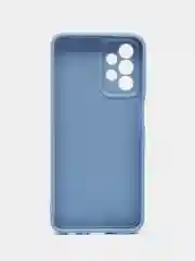 Небесно-голубой чехол для Samsung Galaxy A23 (Самсунг Галакси А23), прозрачный