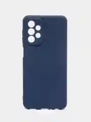 Синий чехол для Samsung Galaxy A23 (Самсунг Галакси А23), прозрачный