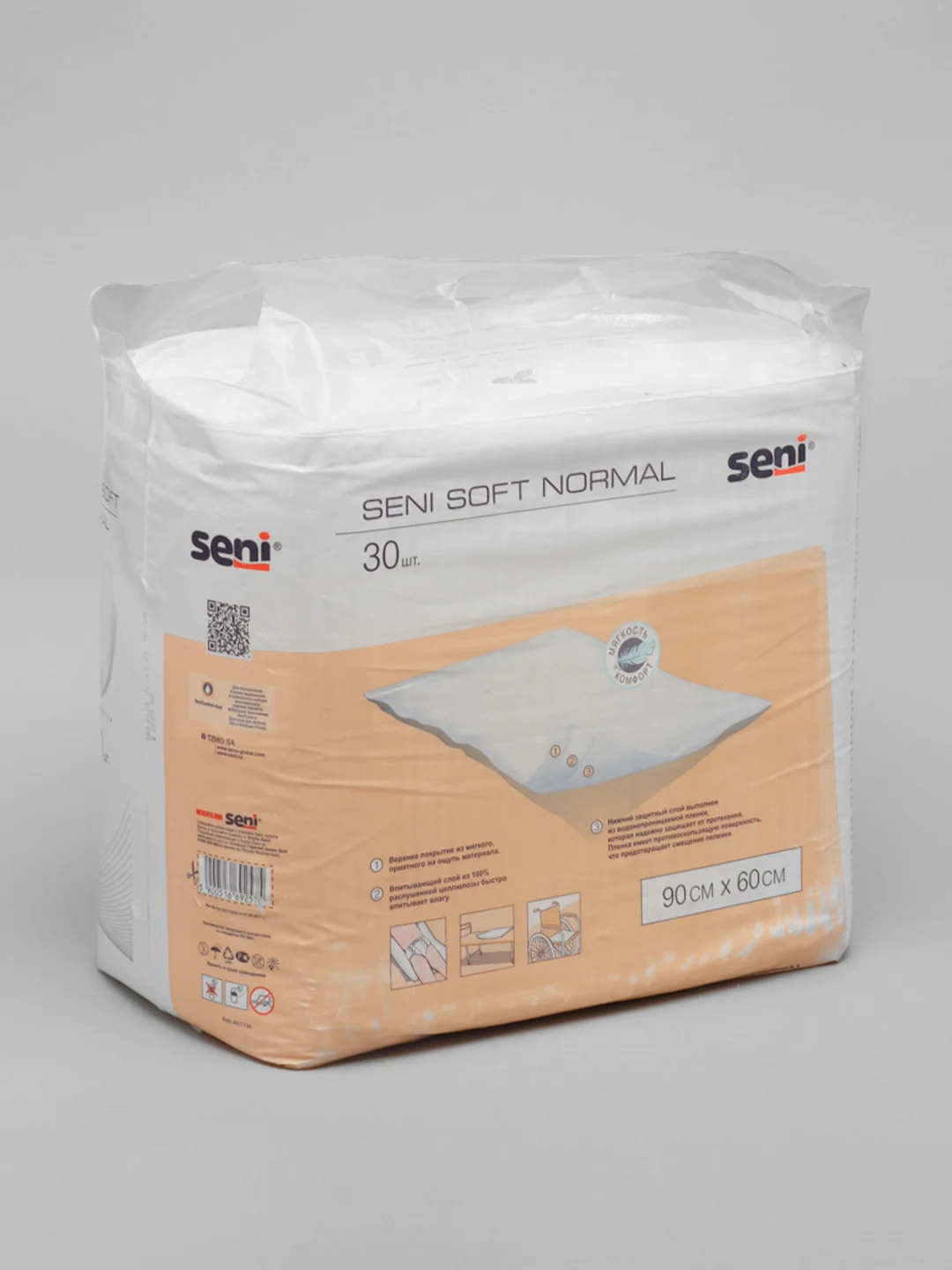 Пеленки гигиенические Seni Soft "Normal", 90 x 60 cм, 30 штук