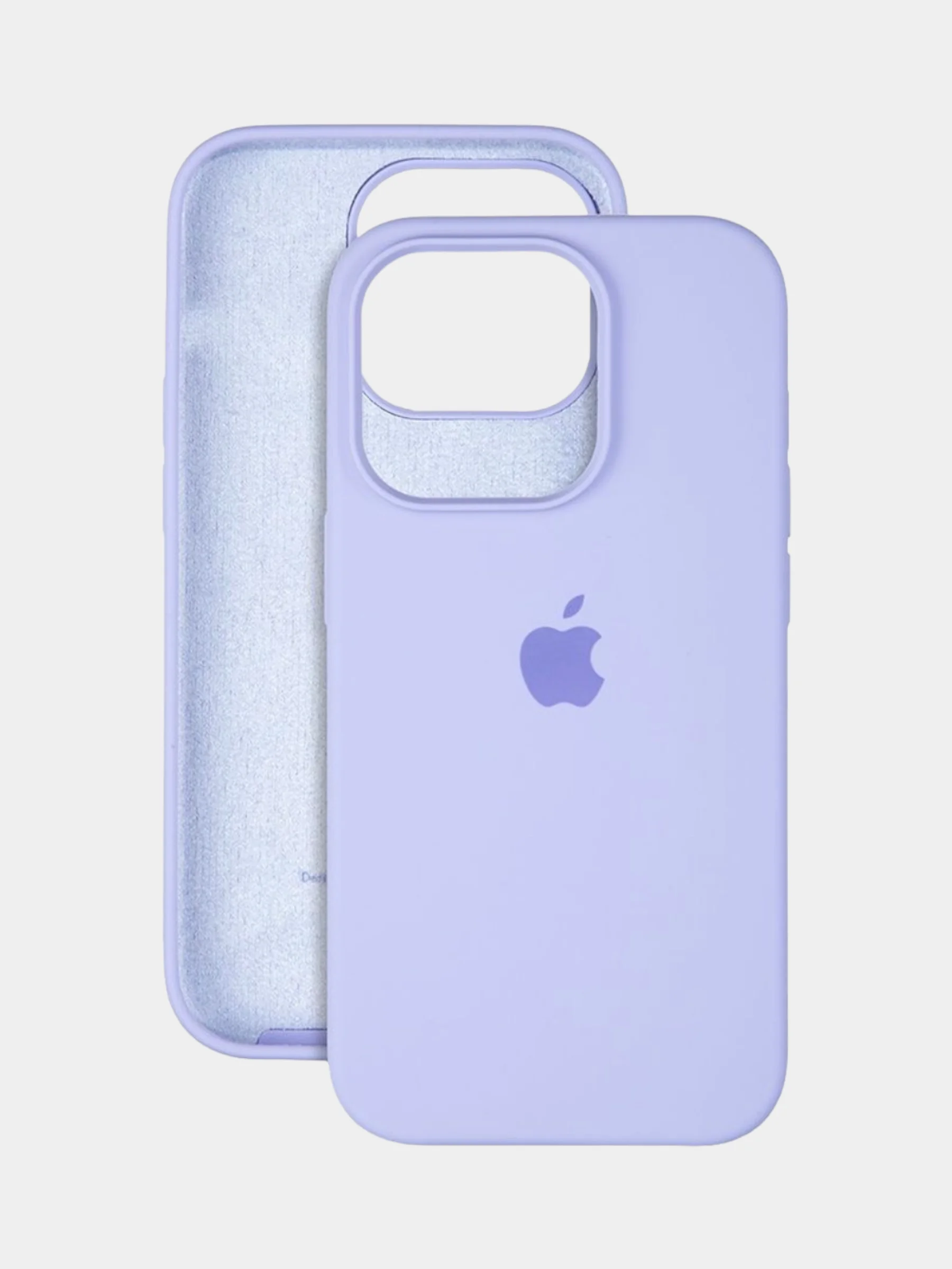 Лавандовый чехол iPhone, Айфон 11, 13, 14, 15, Про Макс, Pro Max, силиконовый Silicone Case