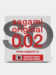 Презервативы Sagami Original, 0,02 мм, 1 штука