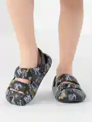 Черный сабо детские, подростковые IZI, размеры 24-30