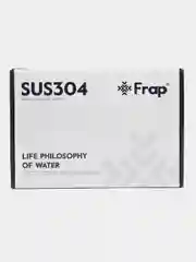 Красный смеситель для кухни Frap F40990, нержавеющая сталь, гибкий излив