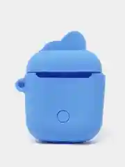 Светло-синий чехол для беспроводных наушников AirPods