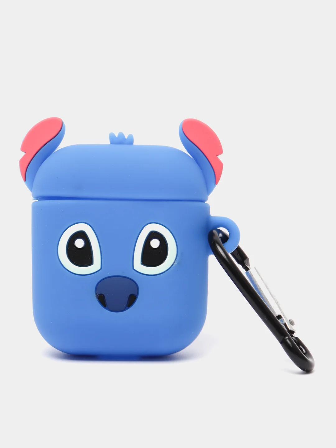Голубой чехол для беспроводных наушников AirPods