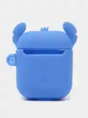 Голубой чехол для беспроводных наушников AirPods