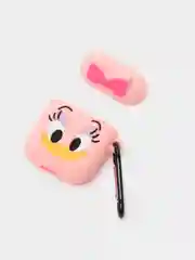 Кораллово-розовый чехол для беспроводных наушников AirPods