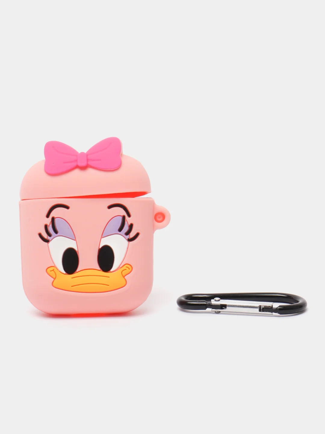 Кораллово-розовый чехол для беспроводных наушников AirPods