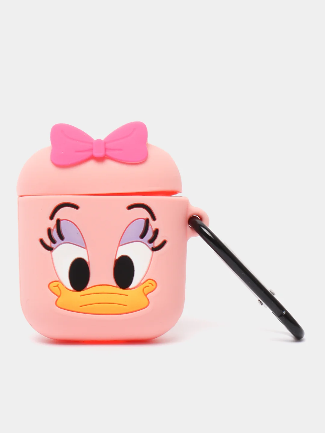 Кораллово-розовый чехол для беспроводных наушников AirPods