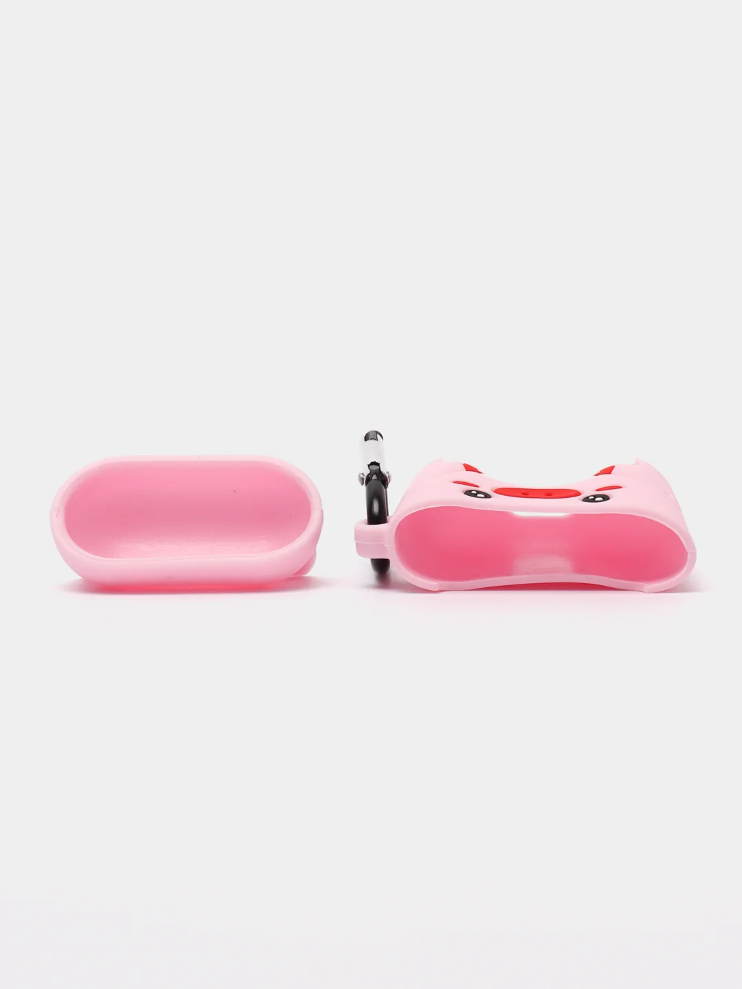 Тёмно-розовый чехол для беспроводных наушников AirPods