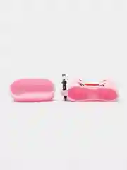 Тёмно-розовый чехол для беспроводных наушников AirPods