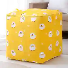 Желтый корзина для хранения игрушек