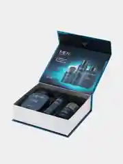 Подарочный набор мужской косметики для ухода за кожей лица 3 в 1 на подарок 23 февраля