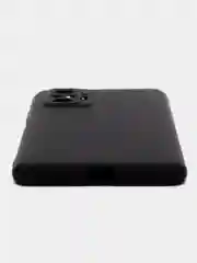 Черный чехол для Xiaomi Redmi Note 10 Pro силиконовый ROSCO матовый тонкий с защитой камер бортик