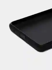 Черный чехол для Xiaomi Redmi Note 10 Pro силиконовый ROSCO матовый тонкий с защитой камер бортик