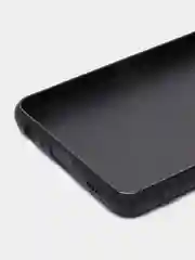 Черный чехол для Samsung Galaxy A32 4G силиконовый ROSCO матовый c бортиком-защитой вокруг камер