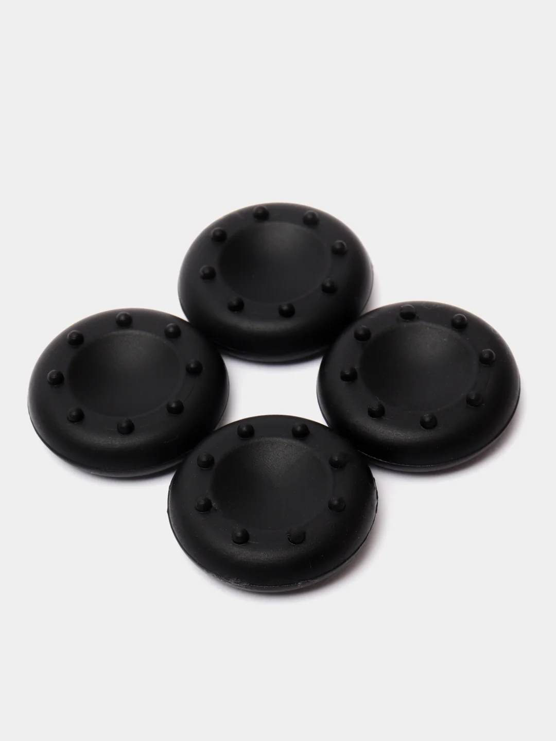 Черный накладки Grips ROSCO на аналоговые стики для джойстика PS4, PS3, Xbox 360 и One, 4 штуки