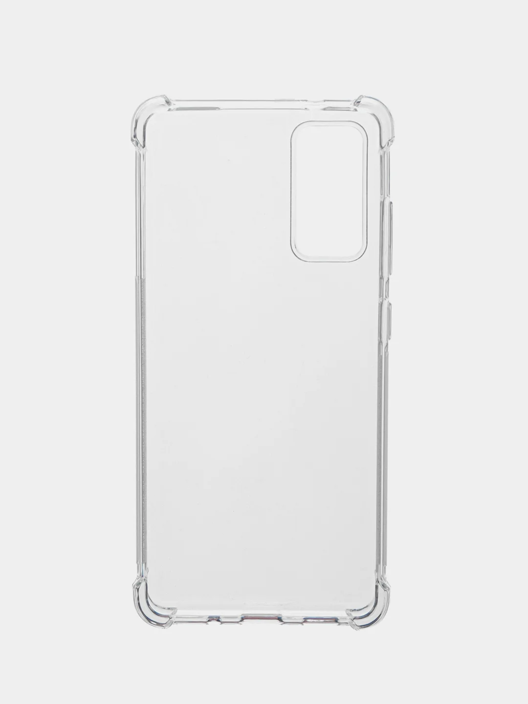 Прозрачный чехол противоударный ROSCO для Samsung Galaxy S20 FE, силиконовый, с усиленными углами