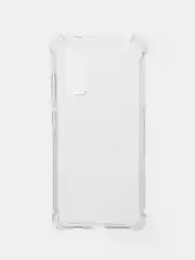 Прозрачный чехол противоударный ROSCO для Samsung Galaxy S20 FE, силиконовый, с усиленными углами