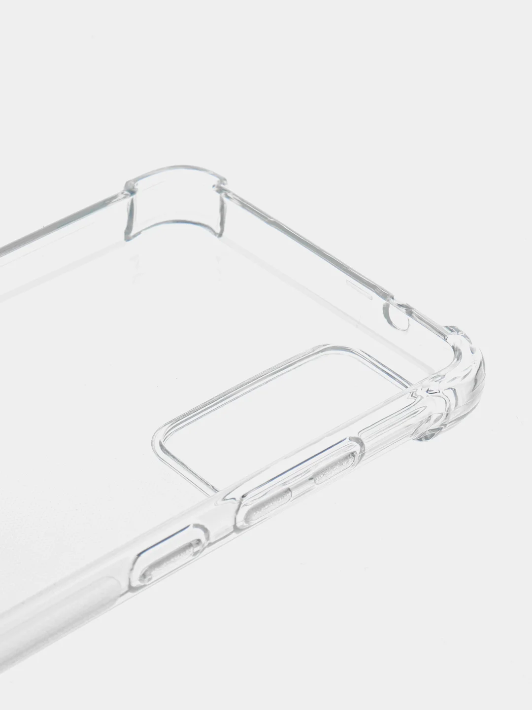 Прозрачный чехол противоударный ROSCO для Samsung Galaxy S20 FE, силиконовый, с усиленными углами