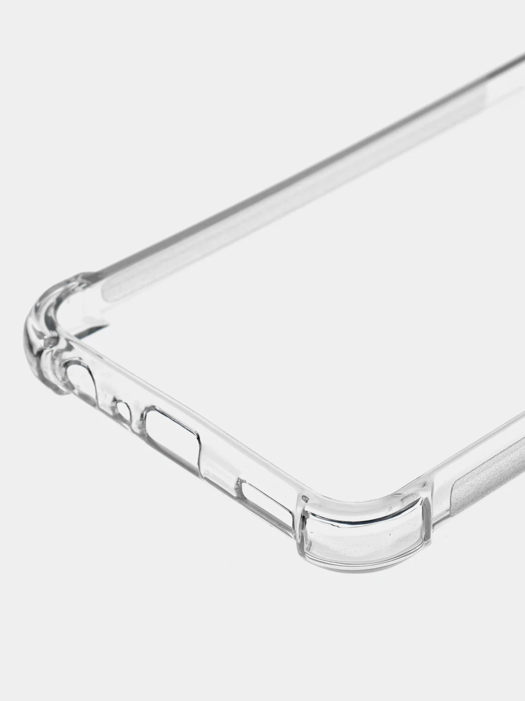 Прозрачный чехол противоударный ROSCO для Samsung Galaxy A23, силиконовый, с усиленными углами