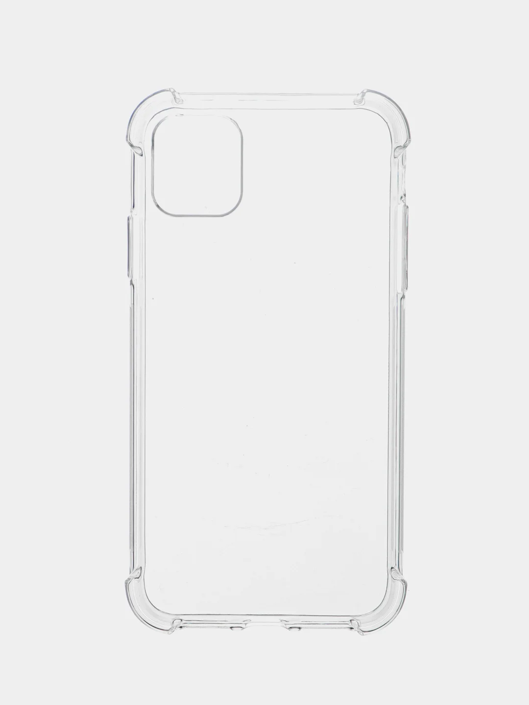 Прозрачный противоударный силиконовый чехол ROSCO для iPhone 11, с усиленными углами