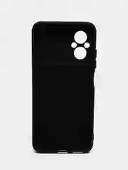Черный чехол Silicone Cover для Xiaomi Poco M5, для Сяоми Поко М5 силиконовый