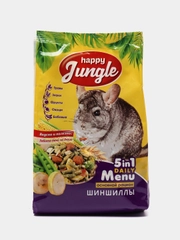 Корм для шиншилл Happy Jungle, 400 г