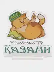 Красный акриловая 2D-фигурка, татарская