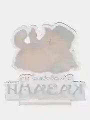 Красный акриловая 2D-фигурка, татарская