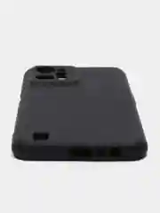 Черный чехол Realme C31 (Реалми С31), черный, силиконовый