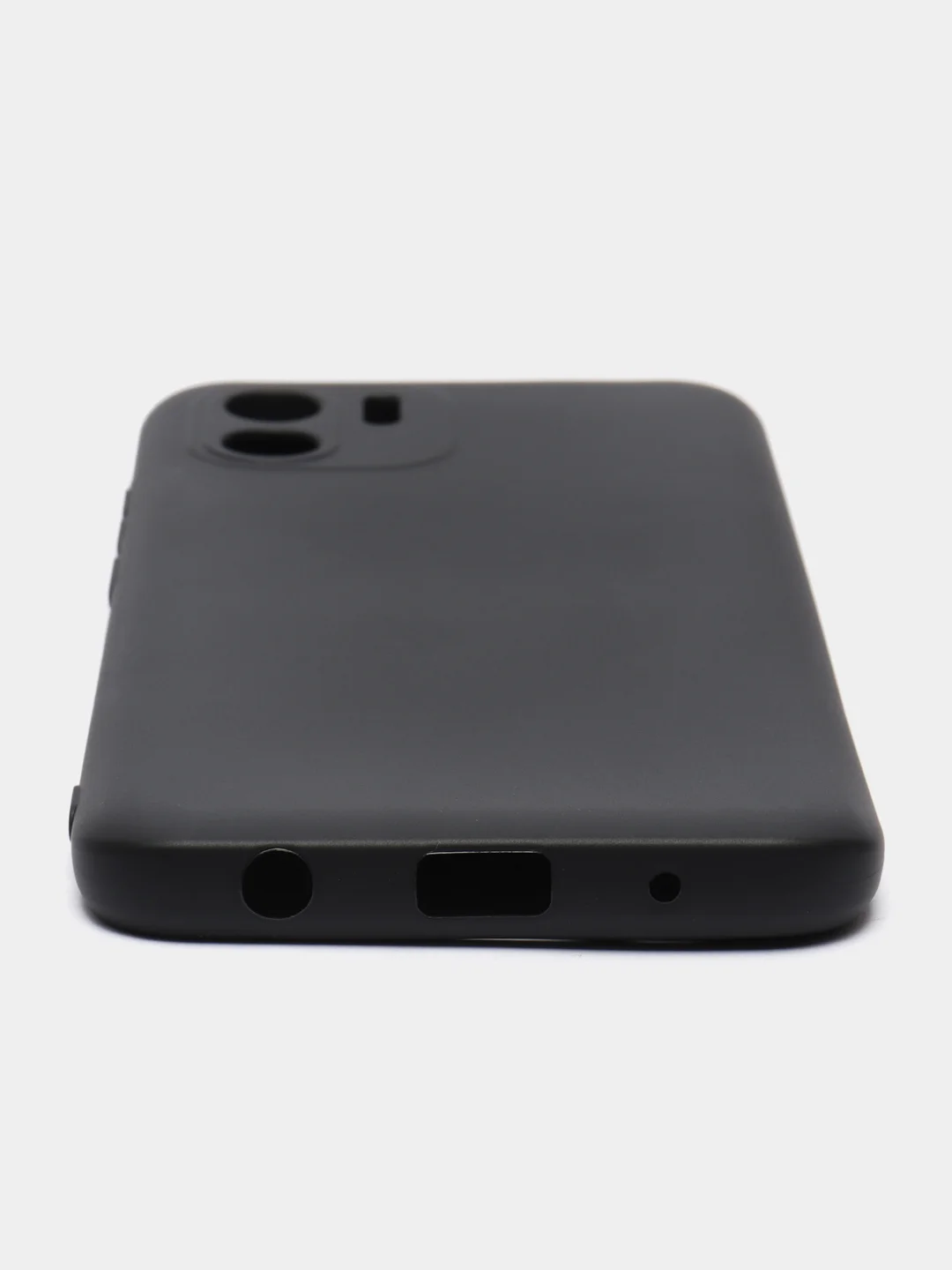 Черный чехол Xiaomi Redmi A1 (Сяоми Редми A1) силиконовый, черный