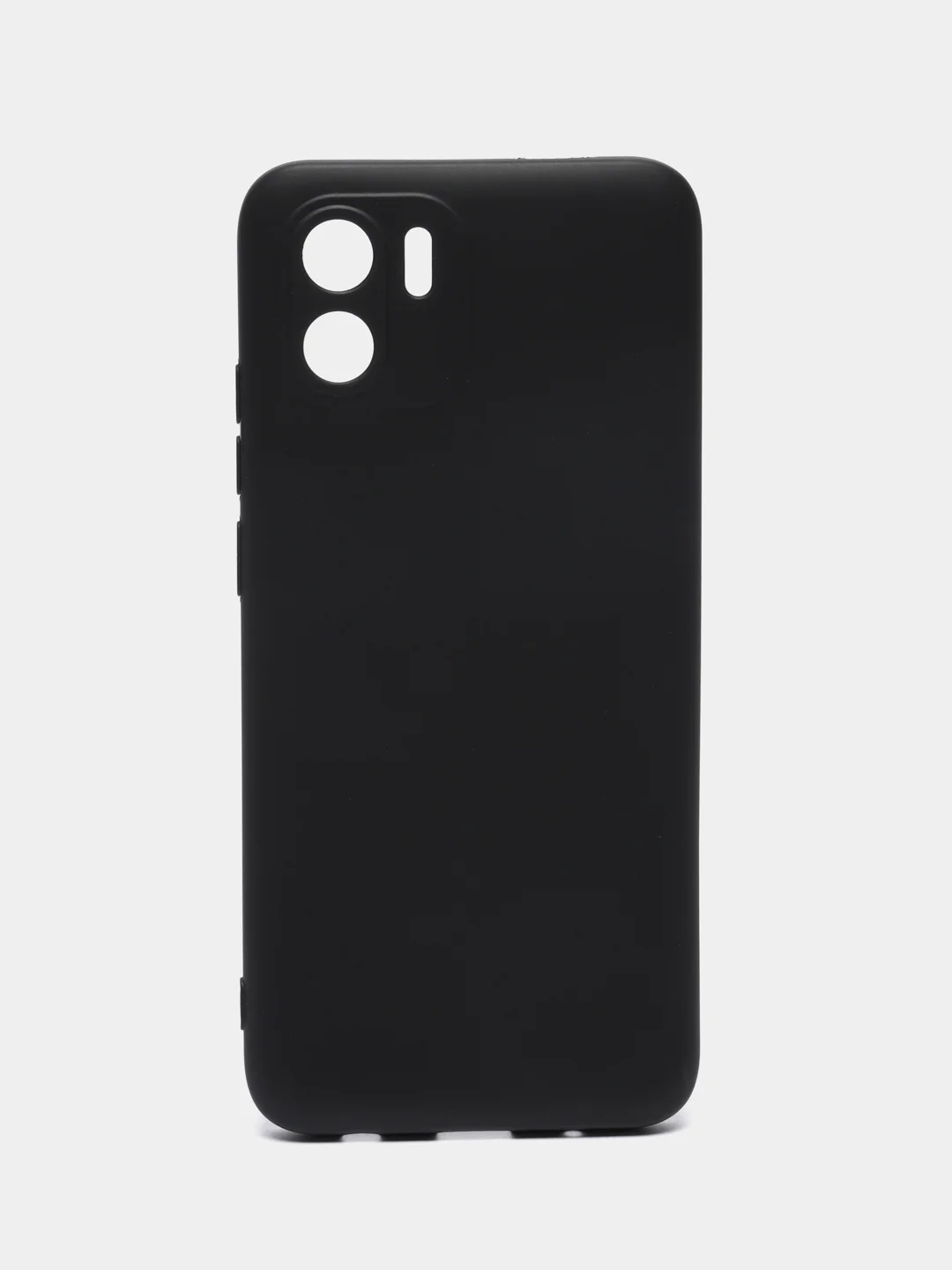 Черный чехол Xiaomi Redmi A1 (Сяоми Редми A1) силиконовый, черный