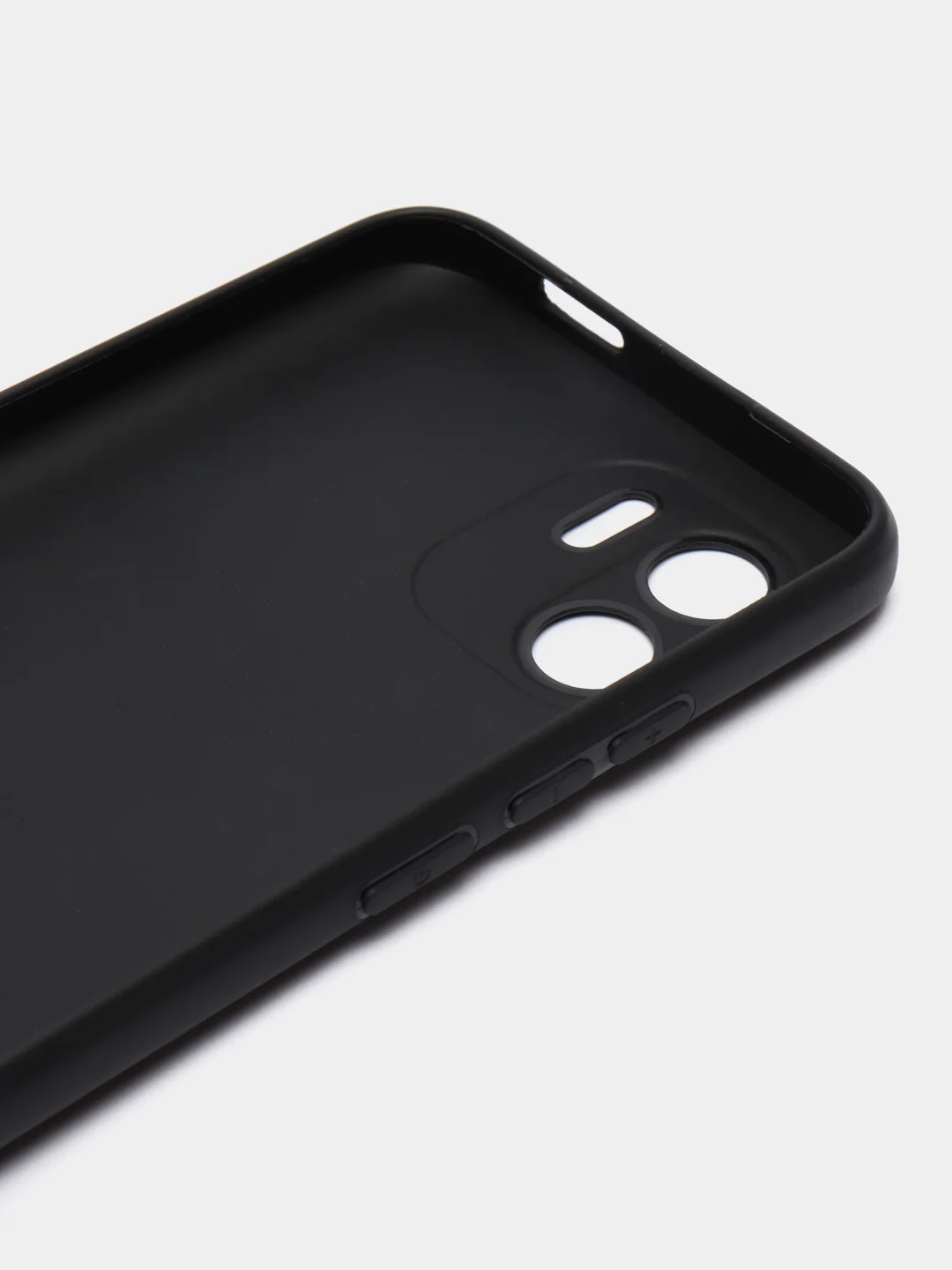 Черный чехол Xiaomi Redmi A1 (Сяоми Редми A1) силиконовый, черный